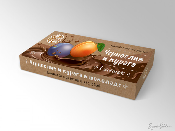 №2 Чернослив и курага в шоколаде, 220г в Чебаркуле
