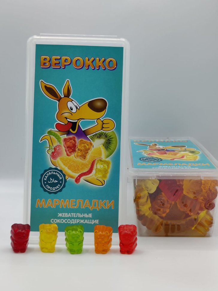  Жевательный мармелад Мишки фруктовые, 250г   в Чебаркуле