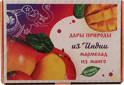  Мармелад дары природы "Манго" 180г   в Чебаркуле