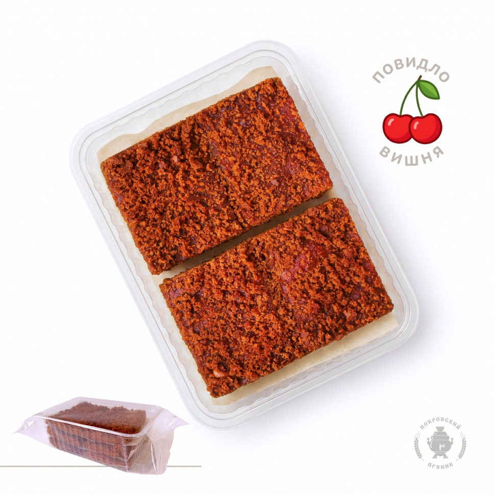  Пряник 400г с фруктовой начинкой Вишня  в Чебаркуле