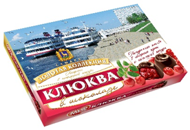  КФ МИР Клюква в шоколадной глазури 160г в Чебаркуле